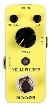 Mooer MCS2 Yellow Comp Compressor Pedal