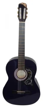 Olveira CG301TBL Chitarra Class Blu