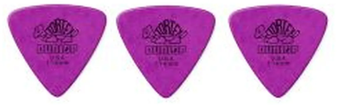 Blister plettri Dunlop 431P1.14 Tortex triangle 6pz 1.14mm