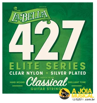 La Bella Encordoamento La Bella 427 Elite Series Violão Nylon