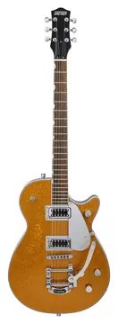 Gretsch G5230T Electromatic Sparkle Jet Ft Single-Cut With Bigsby Lrl Gold Sparkle