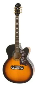 Epiphone J-200 EC Super Jumbo vintage sunburst