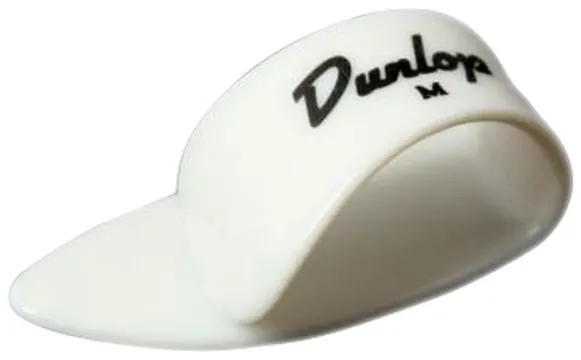 Dunlop Thumb Pick | Medium White | Pack of 12