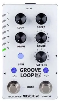 Pedal Looper Mooer X2 Groove Looper