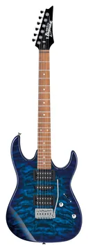 Ibanez GRX70QA GIO Transparent Blue Burst