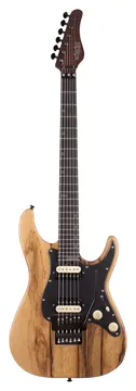 Schecter Sun Valley Super Shredder Exotic - Black Limba