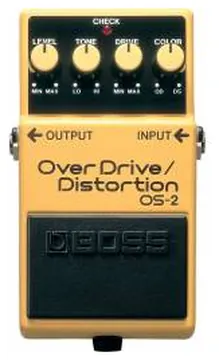 Boss Pedale D'effet Boss OS-2 Overdrive /distortion