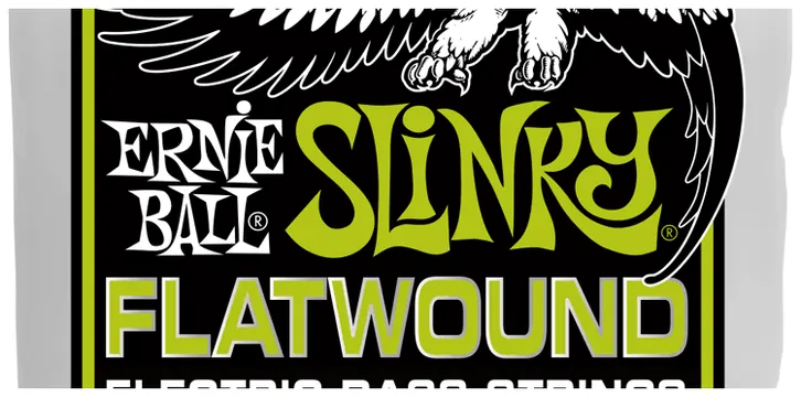 Ernie Ball Cobalt Flatwound Bass Strings