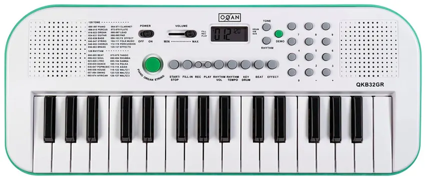Teclado OQAN QKB32 VERDE