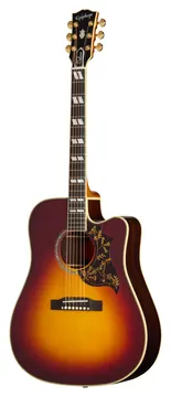 Epiphone Inspired by Gibson Custom Hummingbird Deluxe EC Autumn Burst