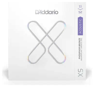 D'Addario XSAPB1152 Acoustic Phosphor Bronze Custom Light 11-52
