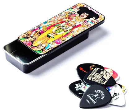 Dunlop Jimi Hendrix Bold As Love Pick Tin - 12-pack