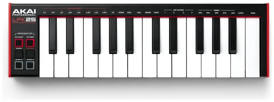 Akai LPK25 Mkii Tastiera Controller Midi Usb 25 Tasti Mini MK2