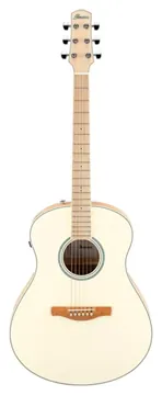 Ibanez AAM370M2E-APF Transparent Antique White Peach Fuzz