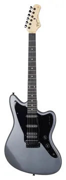 Tagima TW-60 MDSVS E/BK Jazz Master Cinza Satin C/ Escala Escura e Escudo Preto