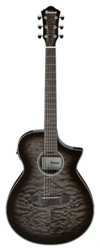 Ibanez AEWC16QA Transparent Black Sunburst High Gloss