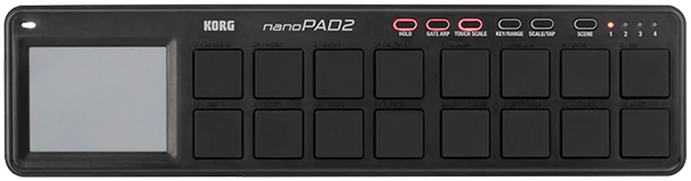 Controlador Korg NANOPAD2 Preto USB MIDI