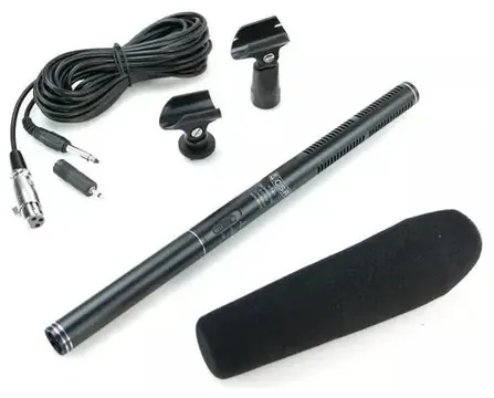 CSR Microfone Shotgun CSR 25 para Gravação Profissional