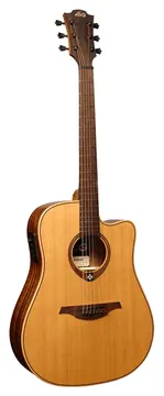 LAG T170DCE Dreadnought Semi-Akoestische gitaar