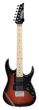 Ibanez Grgm21Mwns Chitarra Elettrica Mikro Walnut Sunburst