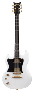 Schecter Zv-H6Llyw66D Lh - White