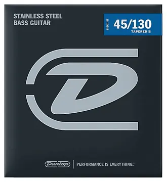 Dunlop DBS45130 Stainless Steel Medium 5-String | 45-130