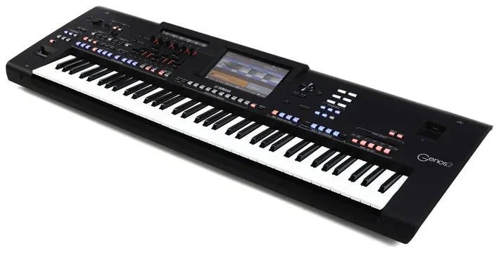 Yamaha Teclado Yamaha Arranjador Genos 2 76 teclas Usb Midi