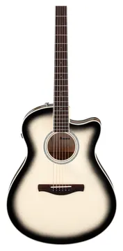 Ibanez AAM370M1CETPA Advanced Auditorium E.-Akustik-Gitarre, trans. ant. white peach fuzz
