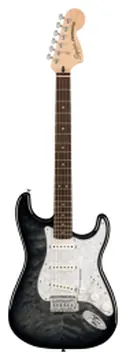 Squier Affinity Series Stratocaster QMT Black Burst