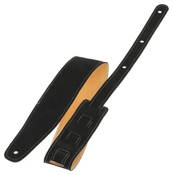 Gewa 531.302 Gitarrengurt Regular 70 Ledergurt (70mm), satin black