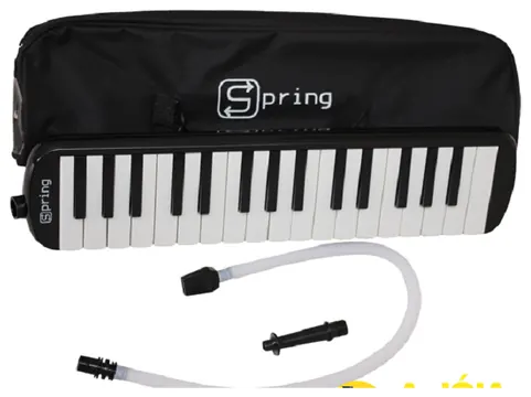 Spring Escaleta Spring 37 Teclas SG37 Preta com Bag
