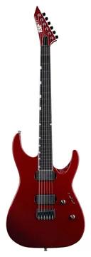 ESP Original Series M-II Custom Neck Through Deep Candy Apple Red