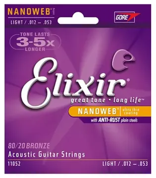 Elixir Nanoweb Bronze Light | 012-053 3er Pack