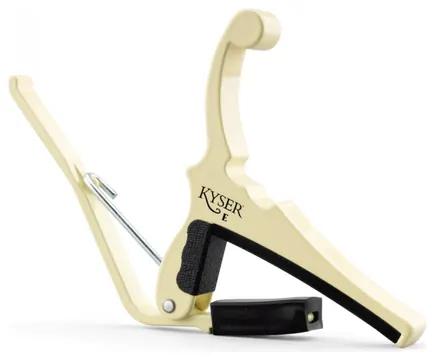 Kyser x Fender Electric Guitar Capo - Olympic White