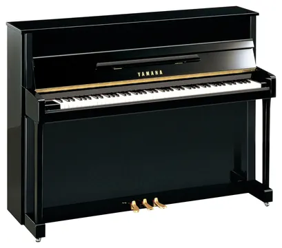 Yamaha B2 Klavier schwarz poliert – Höhe 113 cm, b-Series-Special-Hammermechanik
