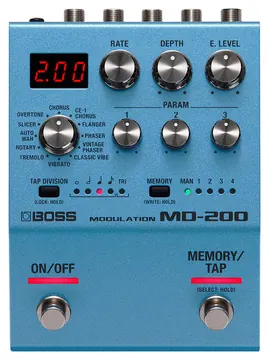 Boss Pedal Multiefeitos de Modulação BOSS MD-200 Modulation