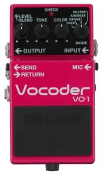 Pedale Boss Vocoder