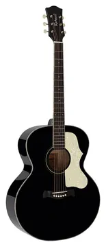 Richwood Heritage Series HSJ-55-BK jumbo guitar with solid spruce top