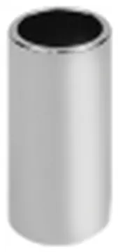 D'Addario Bottleneck plaqué chrome pour guitare D'Addario, taille petite