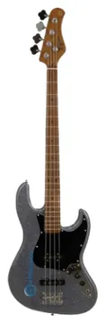 Tagima Contrabaixo Tagima TB73 Passivo Estilo Jazz Bass 4 Cordas Escala Clara Escudo Preto Gray Sparkle (GRSK)