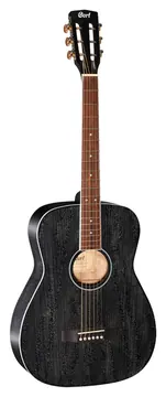 Cort Af-590Mf Eletroacústico Pré Fishman Aço Bop Preto Fosco