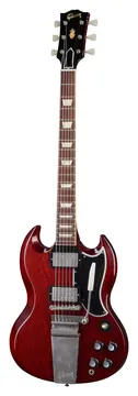 Gibson Custom Shop Murphy Lab 1964 SG Standard Reissue with Maestro Ultra Light Aged Cherry Red