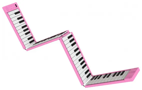 Carry On Piano 88 Pink Pianoforte Pieghevole 88 Tasti