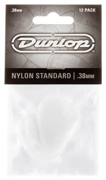 Dunlop Nylon Standard .38 Plectrum 12-Pack