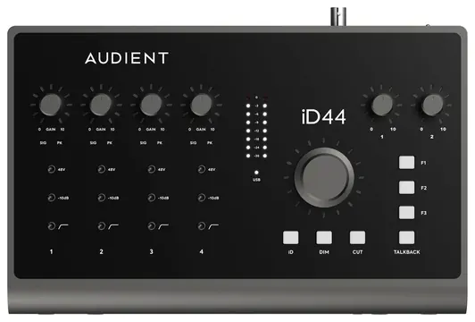 Audient iD44 MKII Interfaccia audio pro USB-C 20In / 24Out e Preamp Microfonici