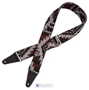 Fender 2" Zion Strap, Black Aztec