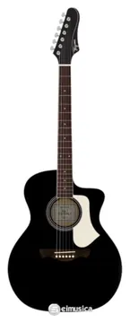 Tagima Rio Negro Eletroacústico Cordas Aço Cor Preto (BKS)