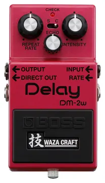 Boss DM-2 Waza Craft Delay effetto a pedale per chitarra e basso