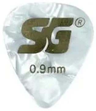 SG Palheta SG 0.90 para Violão e Guitarra - Alta Qualidade