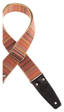 Magrabo Straps Stripe SC Retrò Mexico 5 cm terminali Nero fibbia Argento